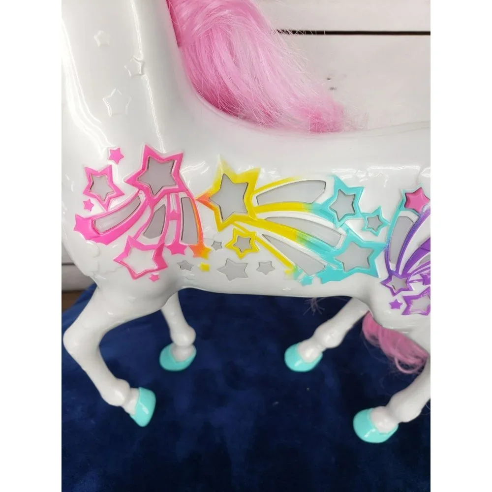 Barbie Dreamtopia Brush 'N Sparkle Unicorn Horse Doll Mattel‎ 2018 Lights Sounds